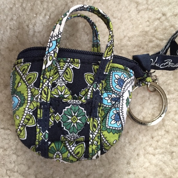 Vera Bradley purse keychain