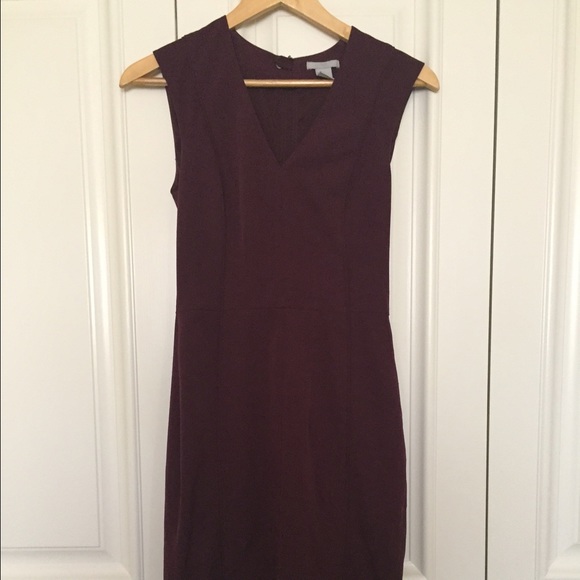Oxblood Work Dress