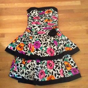 Fabulous vintage A.J. Bari tiered pouf dress SALE