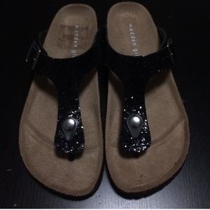 Madden glitter flop