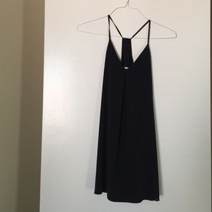 Black shift dress