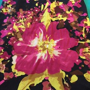 Floral print maxi dress!