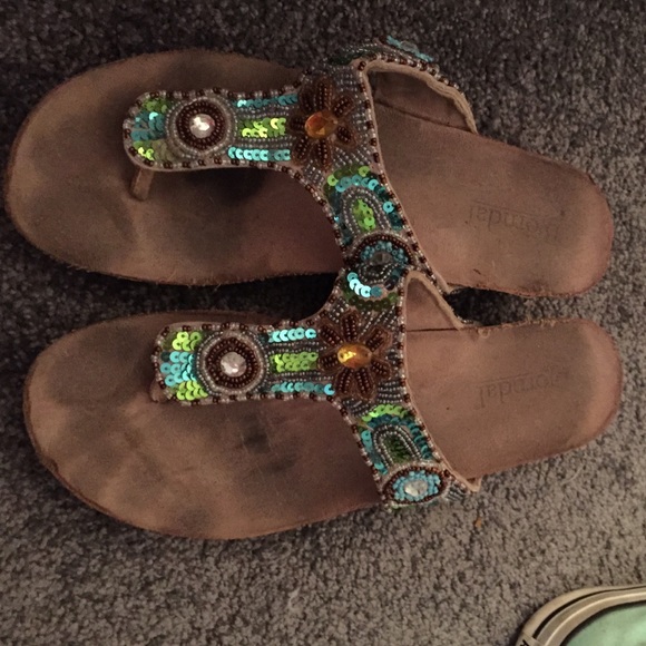 Wedged sandals