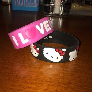 silicone hello kitty bands