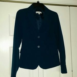 Teal blue jacket