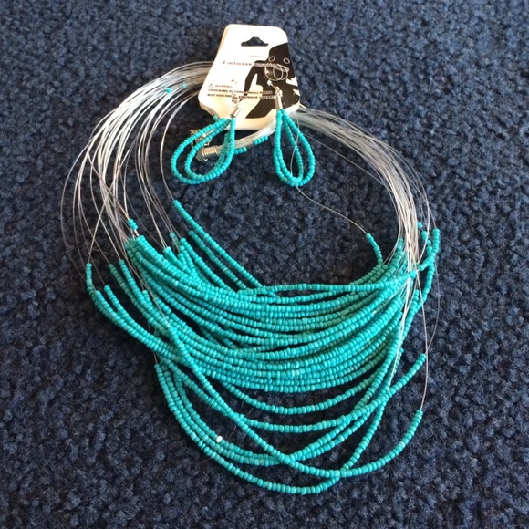 Blue beach set