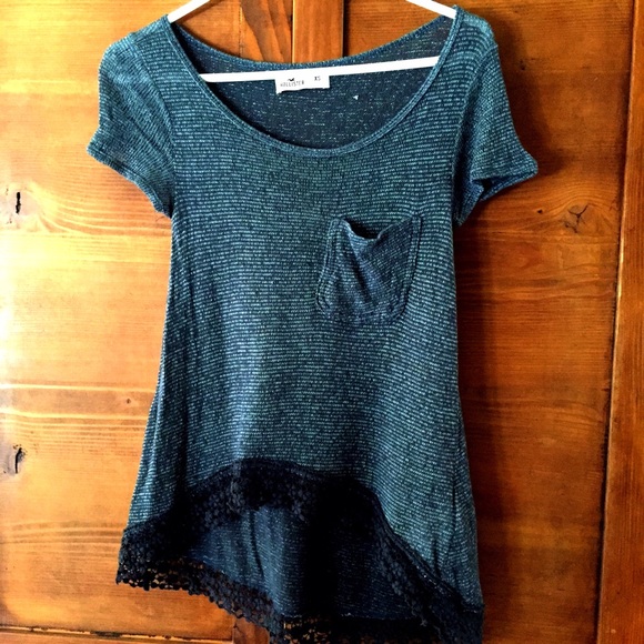 Hollister lace top.