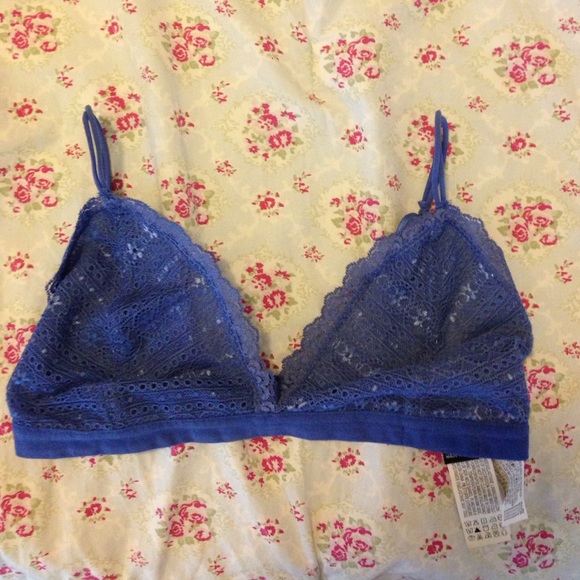 Blue/purple bralette *WILL REDUCE PRICE*