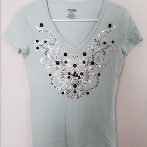 Express Embellished Tee