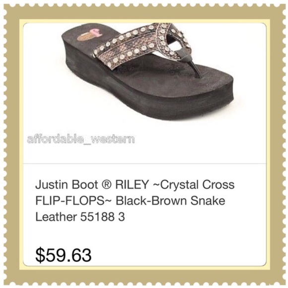 Justin Flip Flops - Picture 4 of 4