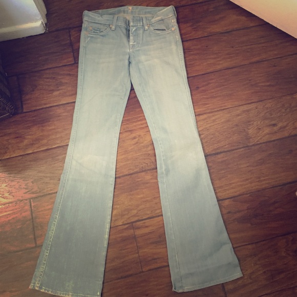 7 for all mankind A stitch flare jeans!