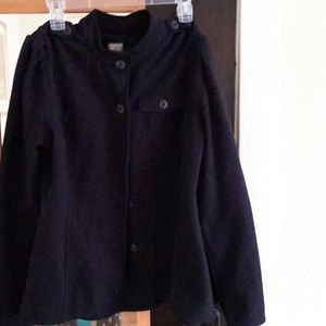 Navy military style jacket