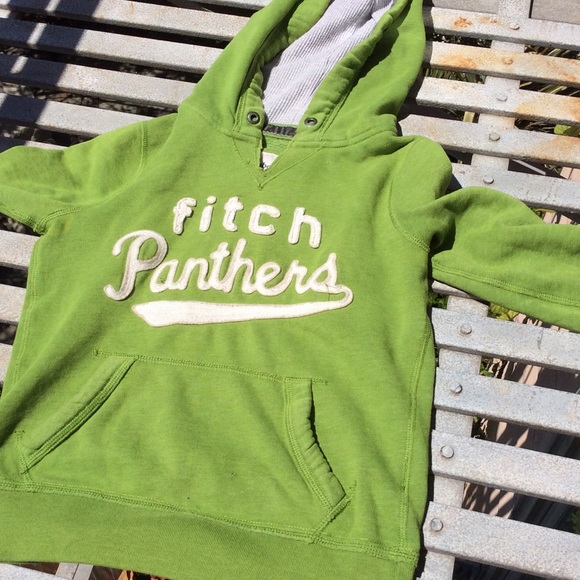 Green Abercrombie and Fitch sweatshirt