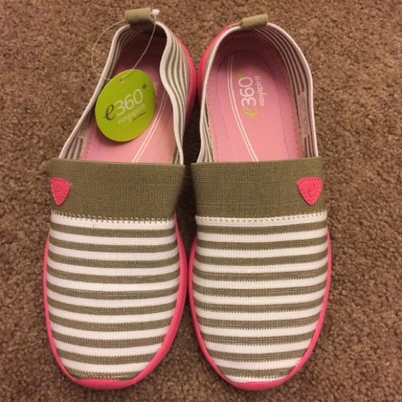 E360 easyspirit ESQUIETSTEP in pink/white/tan