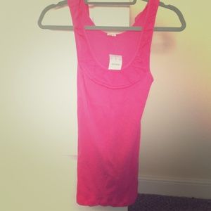 J. Crew hot pink tank