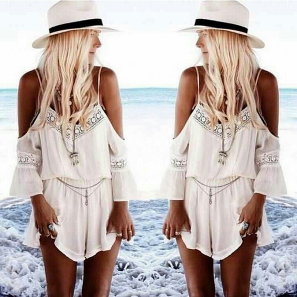 Dresses & Skirts - New with tags Chiffon romper