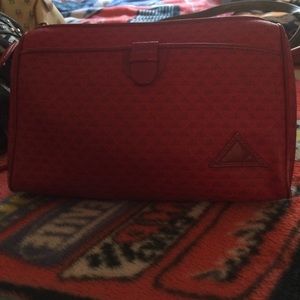 Liz Claiborne Red Cross body purse