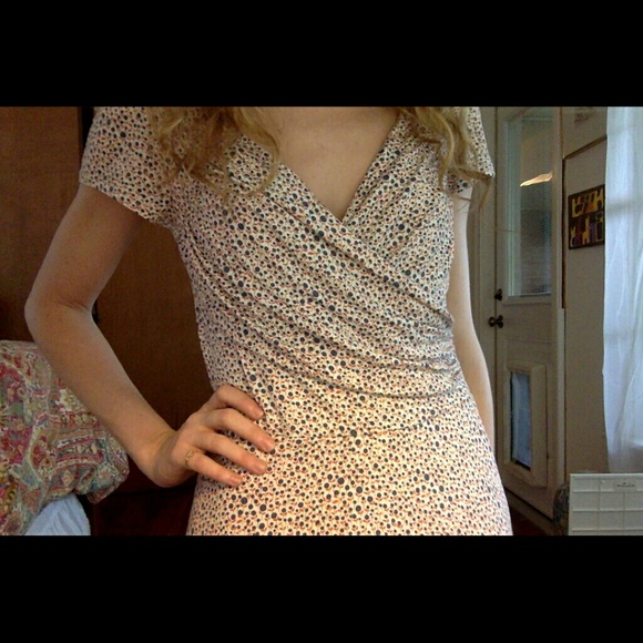 Leota Daffodil Dot Sweetheart Dress