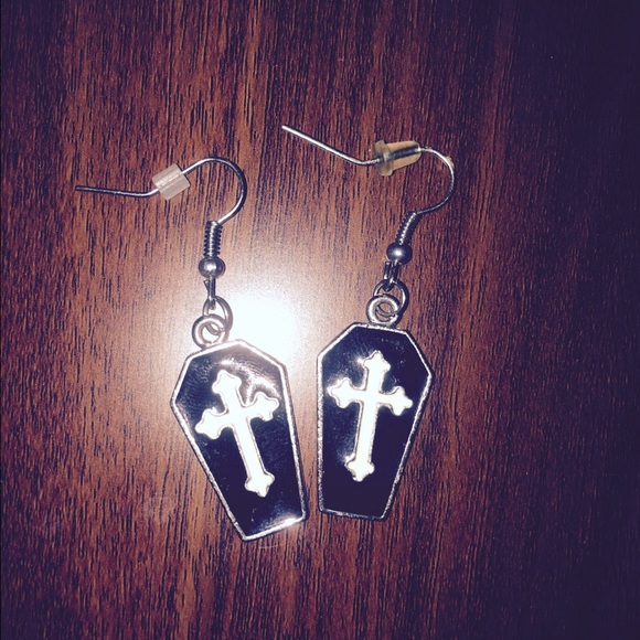 Coffin Earrings