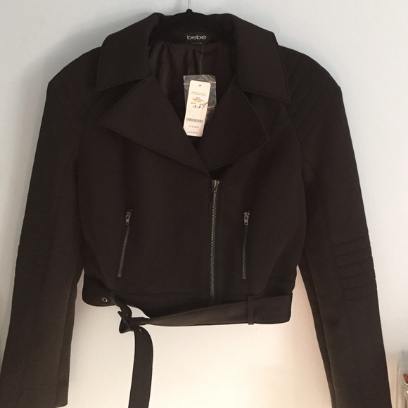 bebe Jackets & Blazers - Bebe crop brand new never work jacket