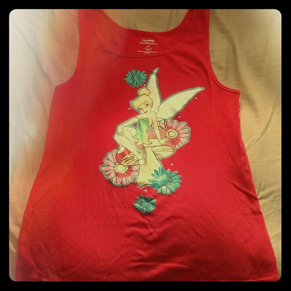 Disney tinker bell tank top