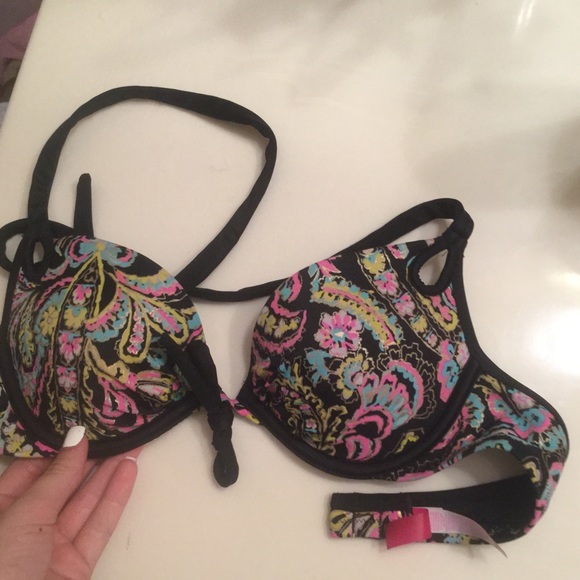 VS BOMBSHELL +2 cup sizes halter bikini top