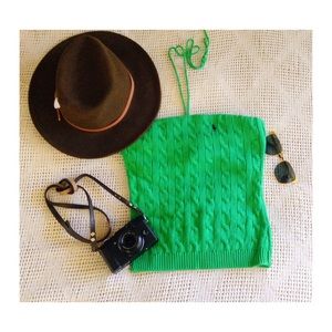 Ralph Lauren Cable Knit Tube Top