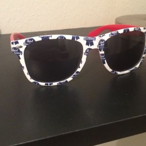 Authentic Pabst Blue Ribbon sunglasses