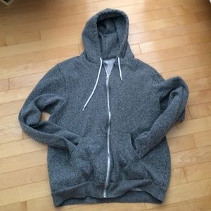 Salt and pepper American apparel hoodie