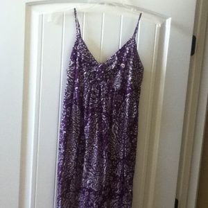 Purple Merona floor length dress