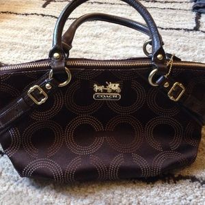 Coach purse with dustbag