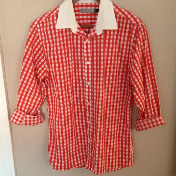 Topman Plaid Shirt