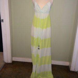 Gypsy 05 Tie Dyed two tone maxi dress
