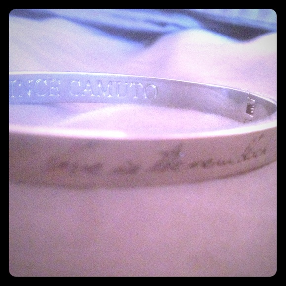Vince camuto "love is the new black" bangle