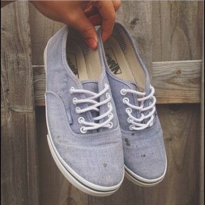 🎀SOLD🎀Denim Blue Vans