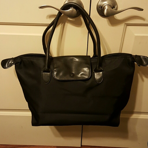 Large black tote