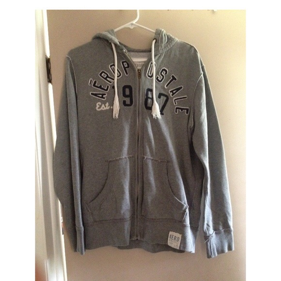 Grey Aeropostal hoodie