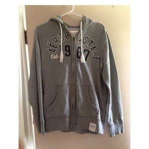 Grey Aeropostal hoodie