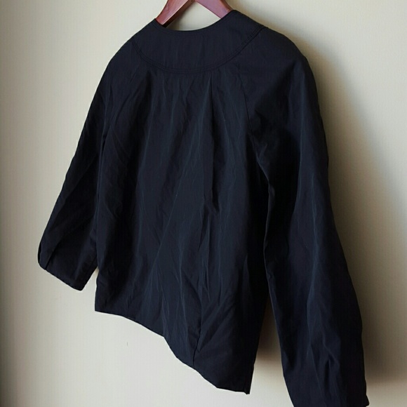 H&M Navy Blue Bomber Jacket - Picture 2 of 4