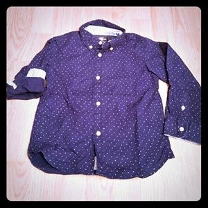 H&M Boys button front dress shirt.