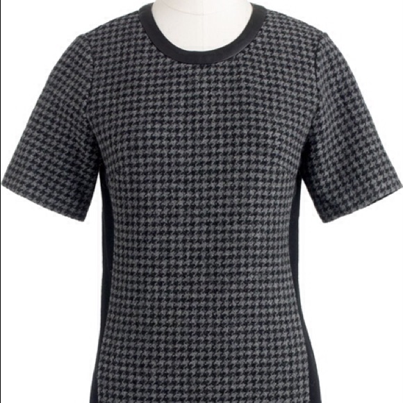 J. Crew Mixed Houndstooth Dress - Picture 3 of 3
