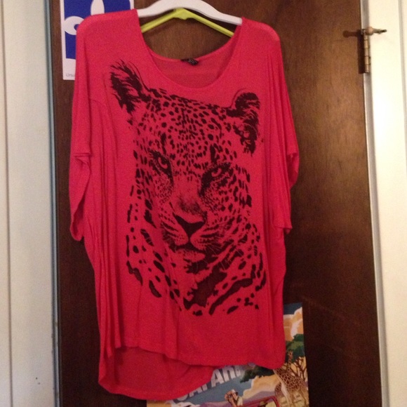 short sleeve leopard shirt