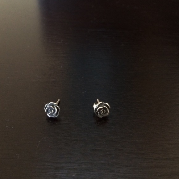 Rose James Avery earrings