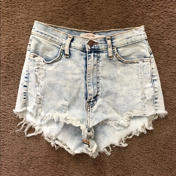 M.I.U high-waist shorts
