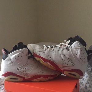 Jordan 6's (Varsity Red)