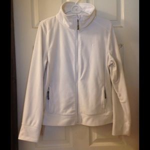Cream Colored Fleece Jacket