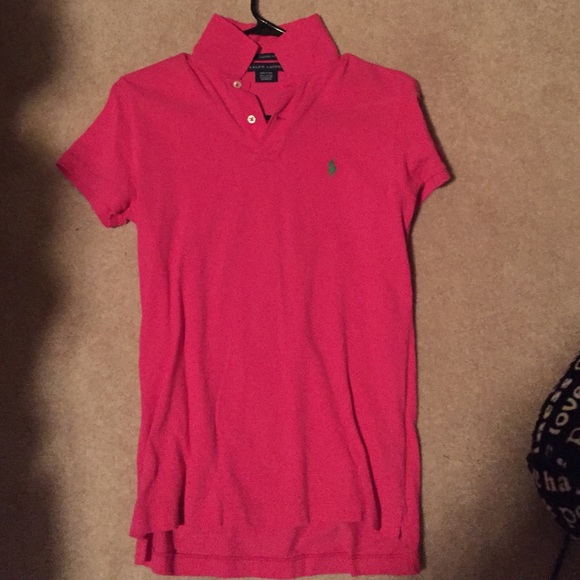 Pink Ralph Lauren Polo - Picture 1 of 2