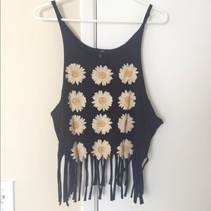 Forever 21 Daisy Tank Top