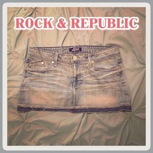 Rock & Republic jean skirt