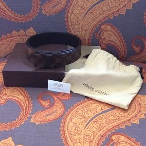 Louis Vuitton Men's Damier Print belt